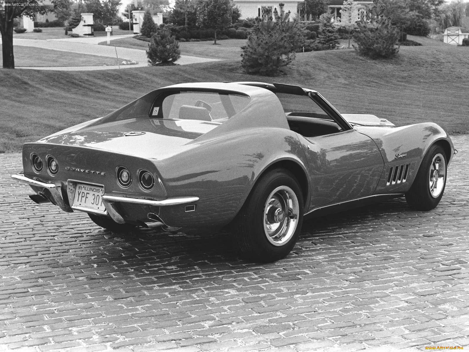chevrolet, corvette, c3, 1968, 